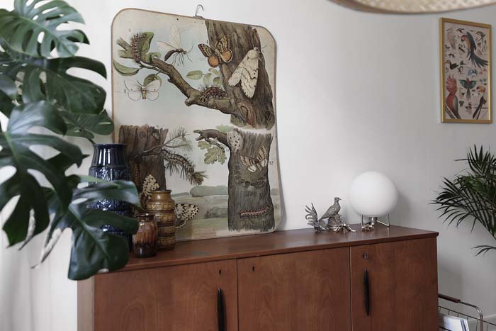 Vintagea kerrostalokodeissa