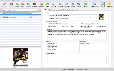 Filmotech - Logiciel de Gestion de Collection de Films sur Windows