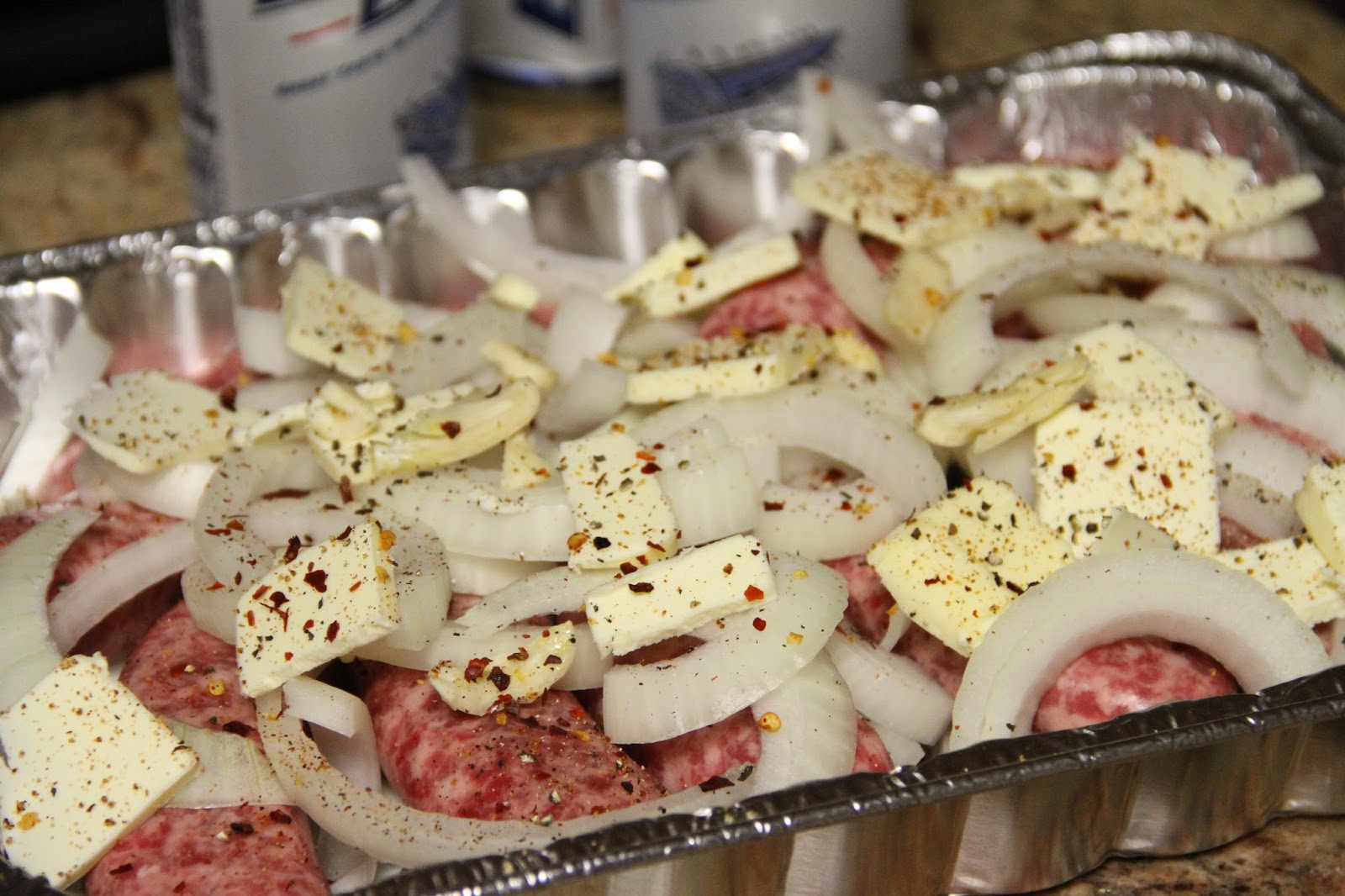 Deep South Dish Grilled "Hot Tub" Beer Brats