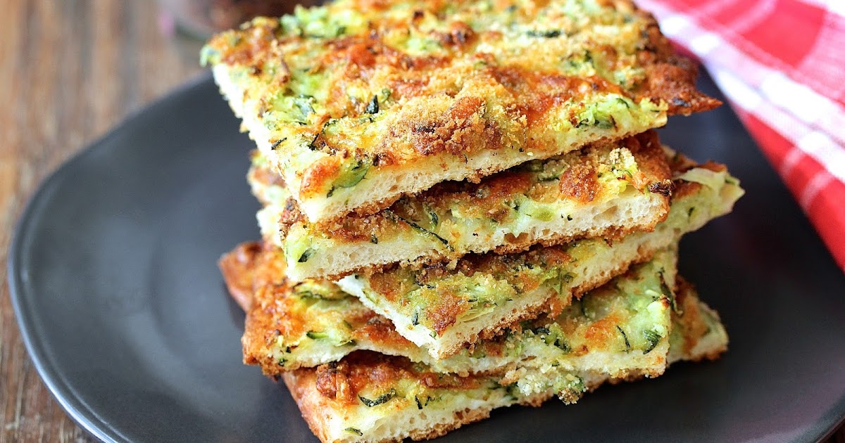 Pizza Zucchine Zucchini Pizza with Gruyère Cheese Karen's Kitchen