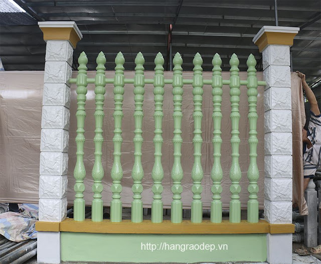 MẪu hàng rào bê tông thiên Ý MẪu hàng rào bê tông thiên Ý