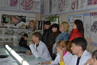 Учні загальноосвітніх шкіл Єланецького району в Миколаївському ДАУ.