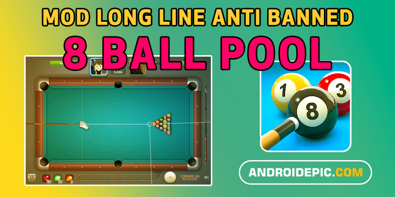 8 Ball Pool Garis Panjang Anti Banned Android