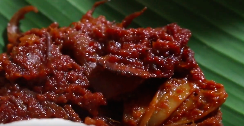 DAPUR KOTA SINGA: SAMBAL SOTONG KERING
