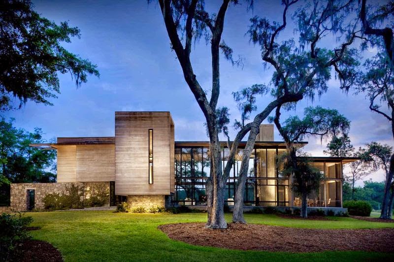 SC Modern I Home In South Carolina USA by SBCH Architects
