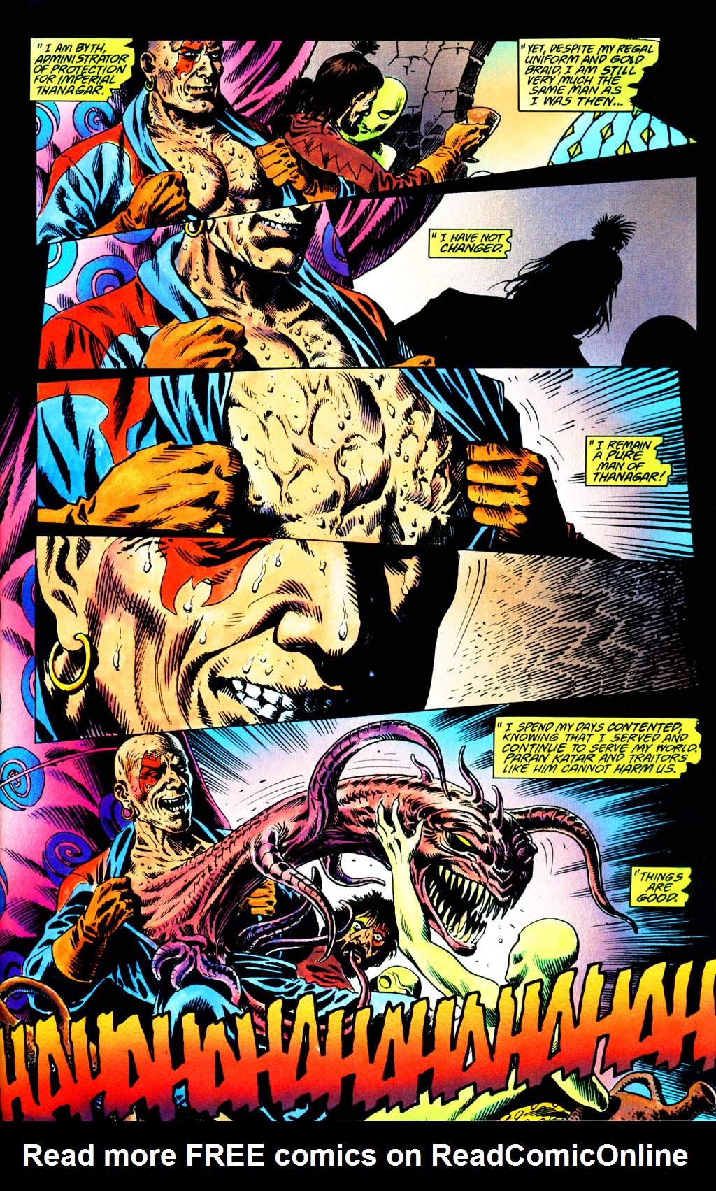 Read online Hawkworld (1989) comic -  Issue #3 - 7