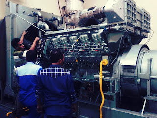 MELAYANI JASA MAINTENANCE GENSET