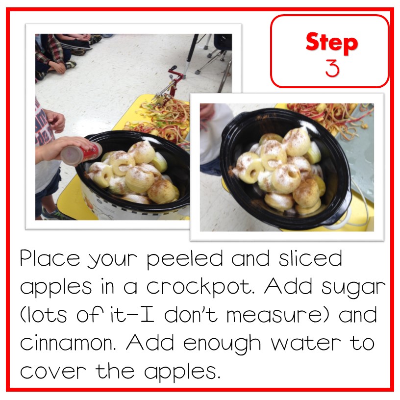 Crockpot Applesauce In The Classroom (Perfect for Johnny Appleseed Day