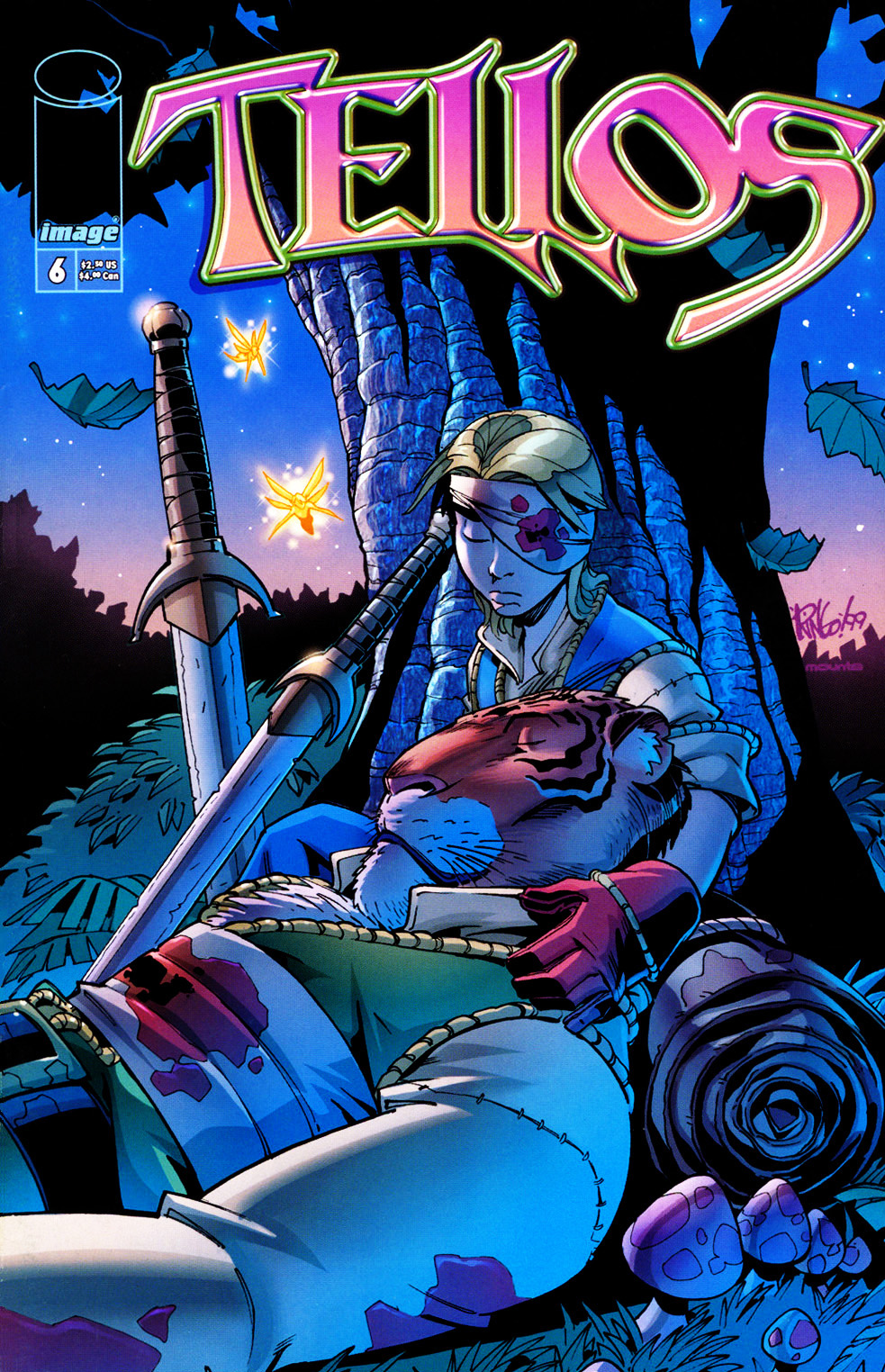 Read online Tellos (1999) comic -  Issue #6 - 1