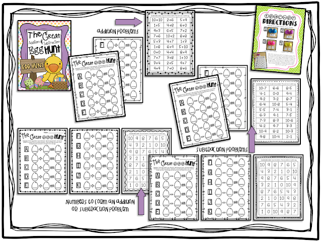 Teaching With Terhune: Egg Activities to do around Easter!