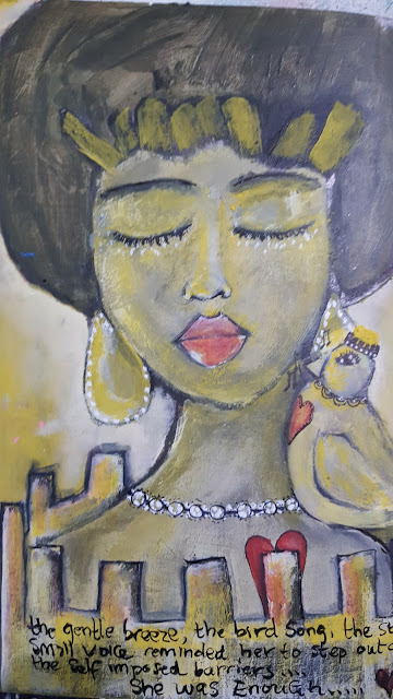 Amanda Trought, Mixed media art