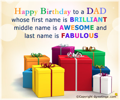 birthday wishes to my dad from daughter