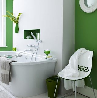 Baños color verde - Colores en Casa