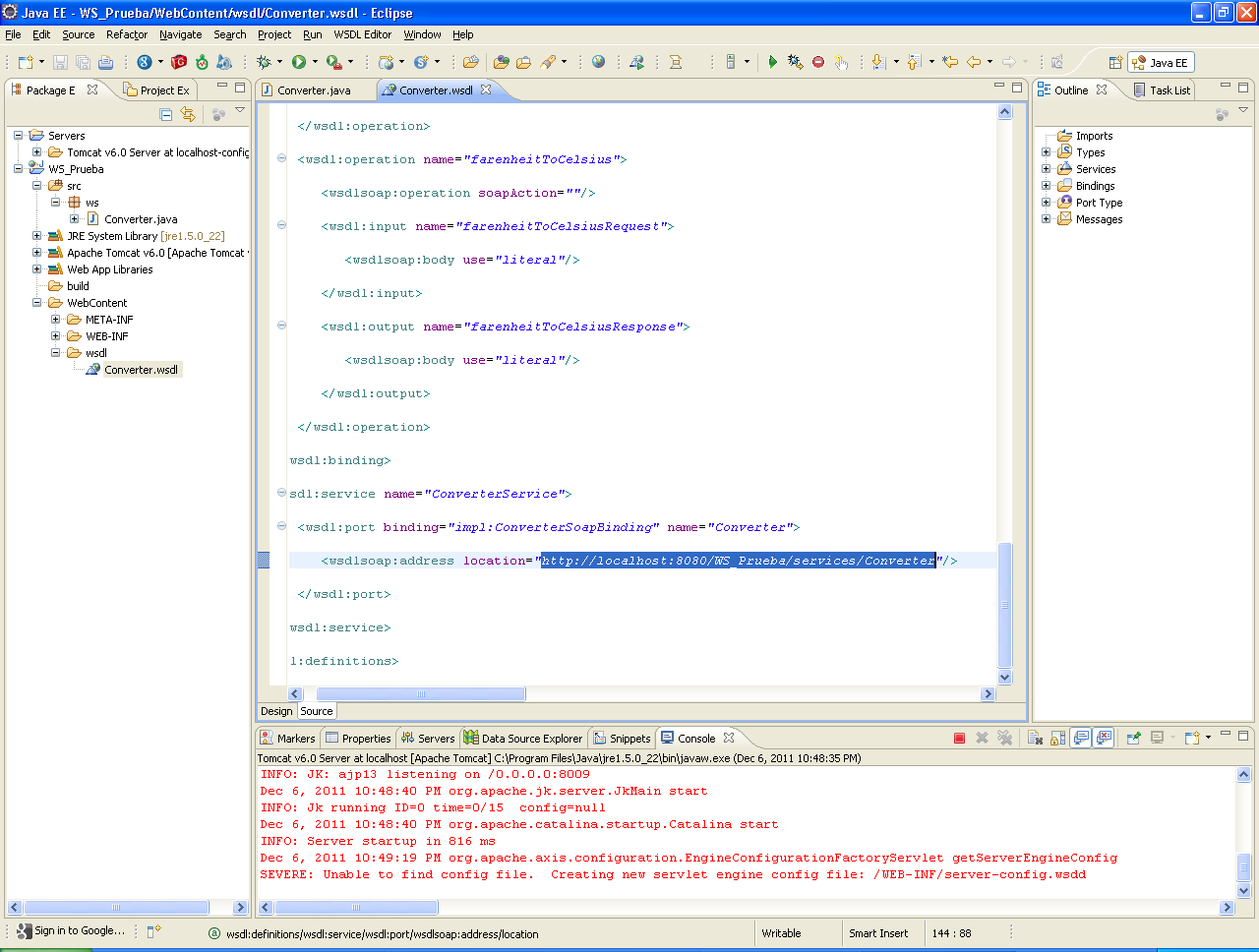 Java Frameworks & APIs: Web Services - Apache AXIS - Tutorial I
