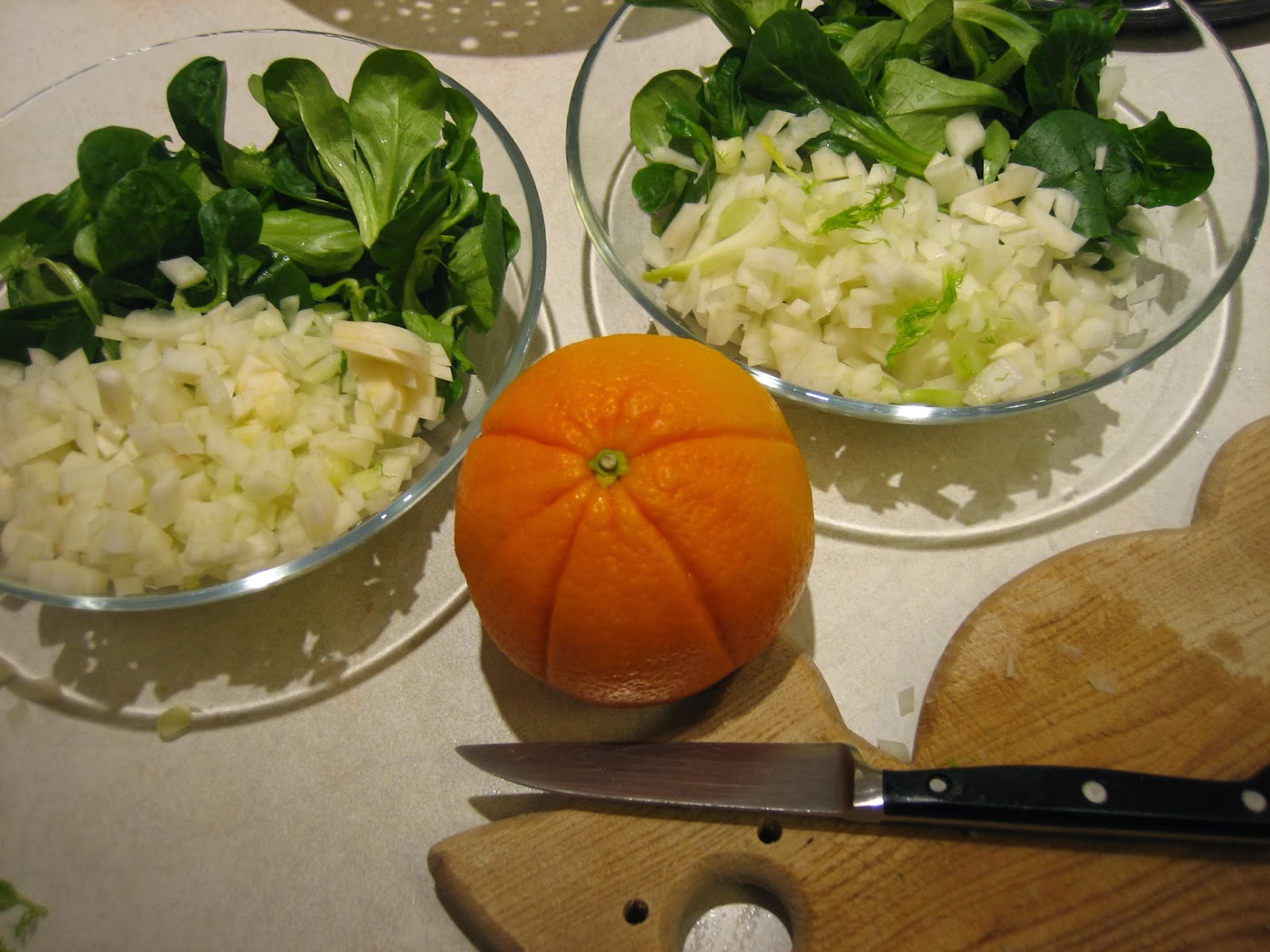 vegetarisch.alltagstauglich.gut: Feldsalat mit Fenchel und Orange