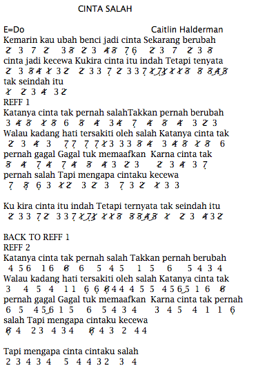 Lirik Lagu Cinta Salah Arsia Lirik Lirik Lagu Cinta Salah Arsia Lirik