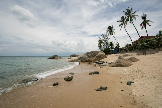 Spiaggia e mare vicino al Beluga boutique hotel-Koh Samui