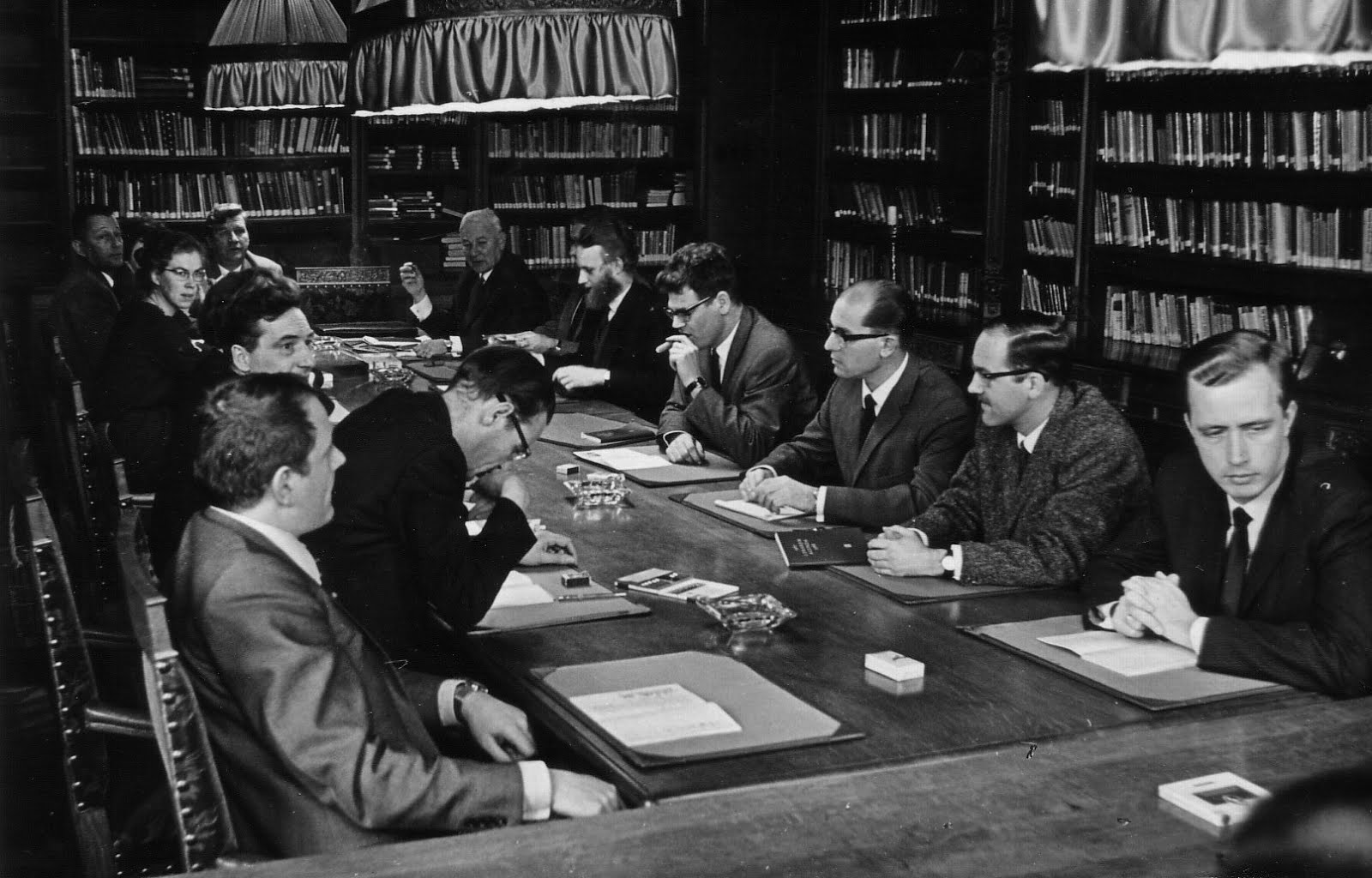 Lerarenvergadering in december 1967