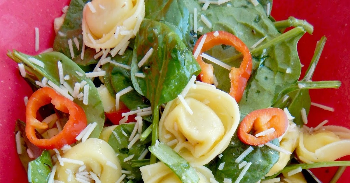 Spinach Tortellini Salad | Ally&amp;#39;s Sweet &amp; Savory Eats