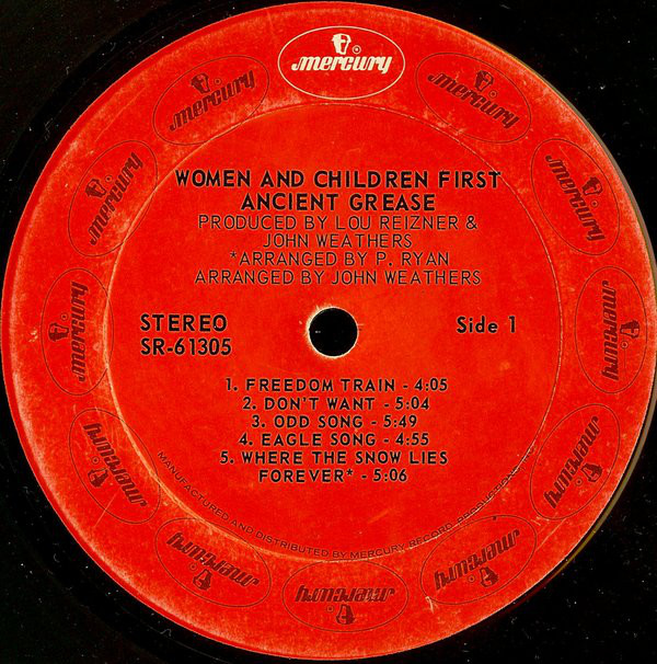 johnkatsmc5 Ancient Grease ‎"Women And Children First" 1970 UK Heavy