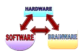 Pengertian Hardware, Software, Brainware