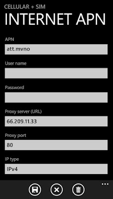 APN For Windows Phone APN For Windows Phone