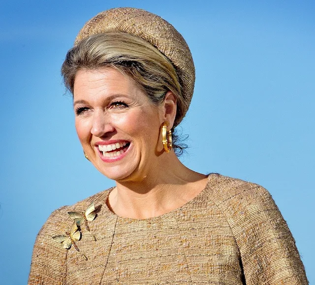 Queen Maxima of The Netherlands opens the Lustrum Beursvloer of the Waaier Foundation