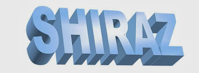 Shiraz 3D Name Logo