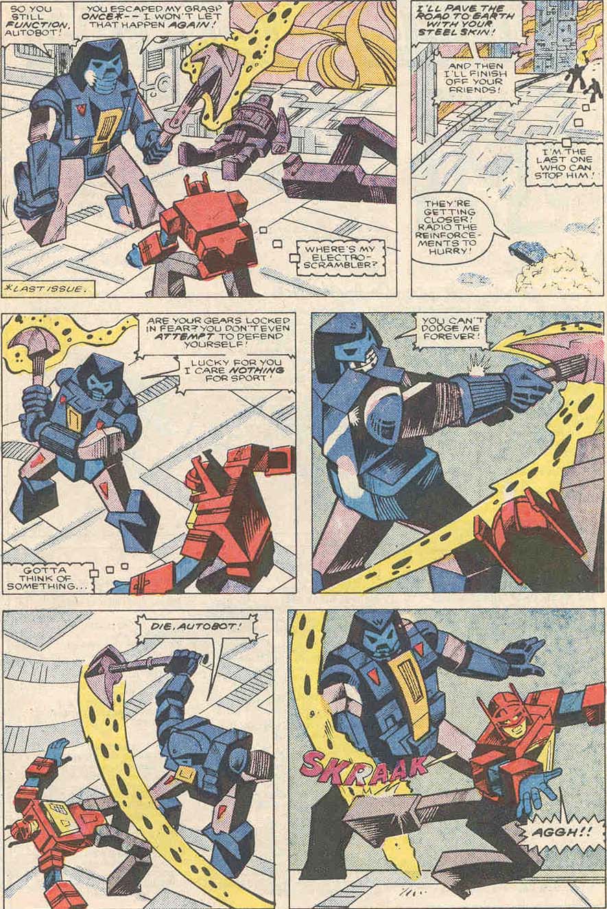 The Transformers (1984) issue 18 - Page 21