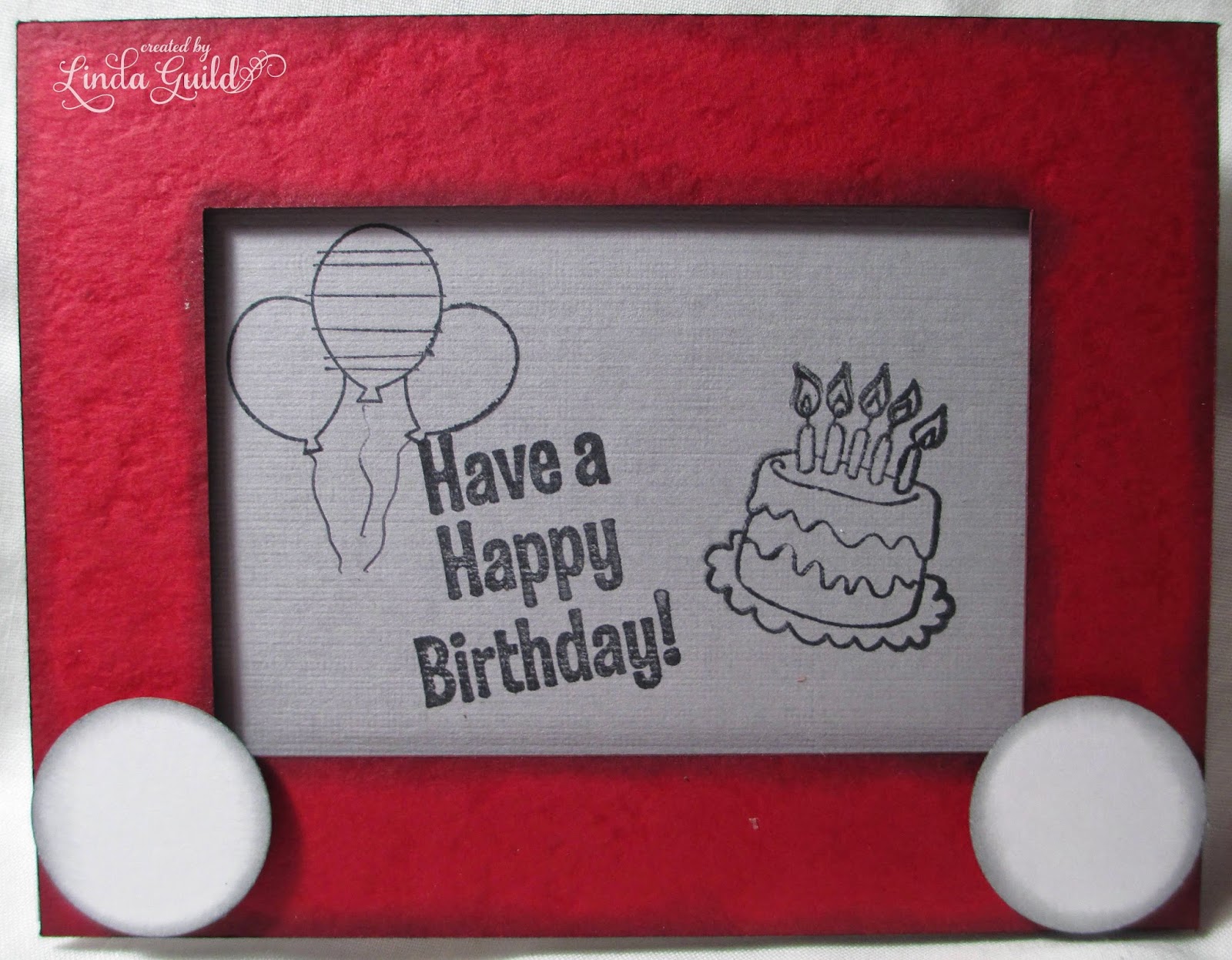 Nothin' Fancy Etch A Sketch Card