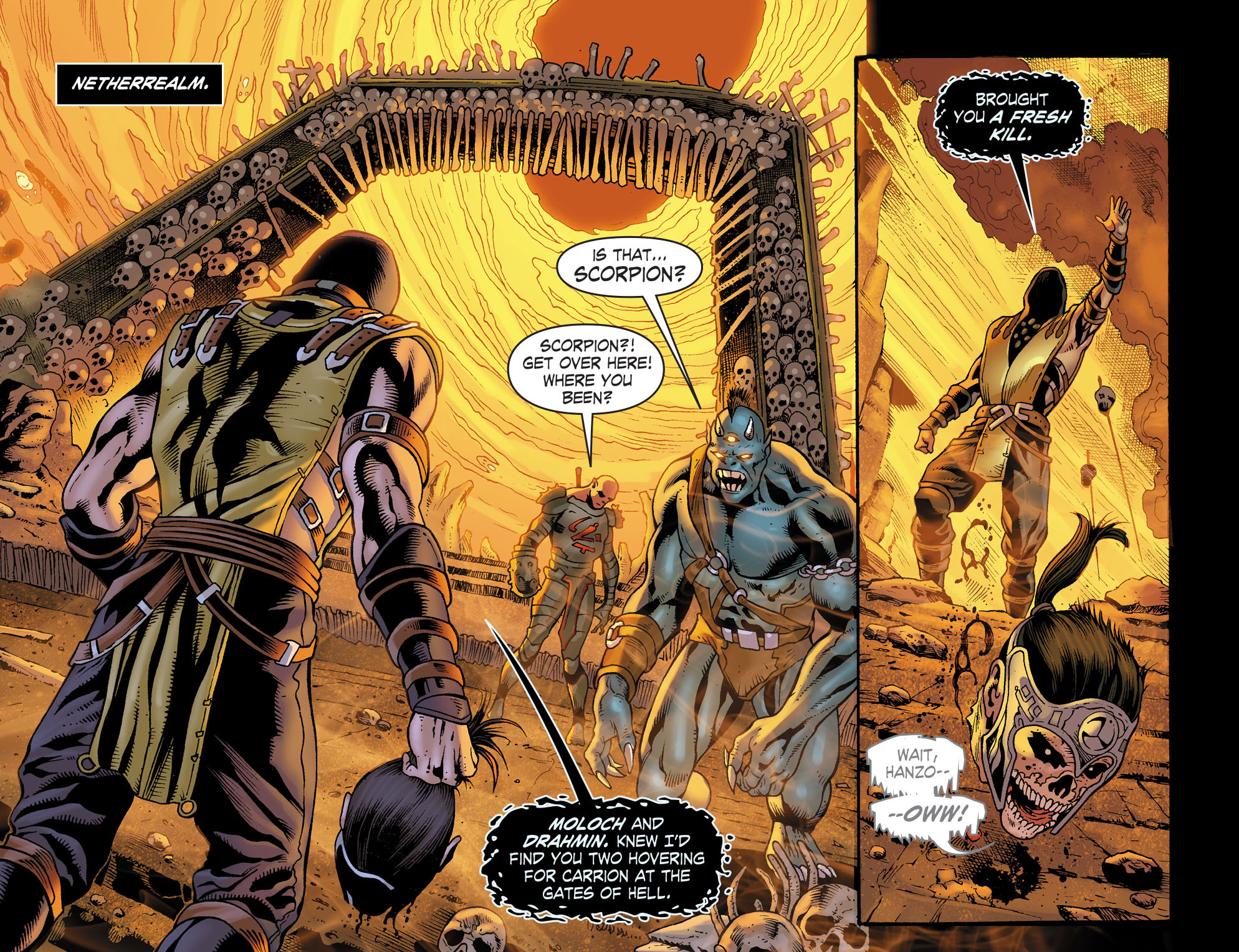 Read online Mortal Kombat X [I] comic -  Issue #33 - 22