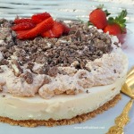 Oreo Chocolate Mousse Cheesecake This No-Bake Cheesecake had my family raving ! Crust, Cheesecake layer, Chocolate Mousse and more Chocolate !
