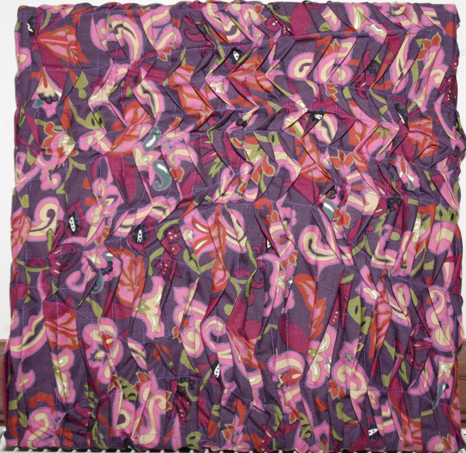 Textile Maids: Bridget Riley inspired Texture