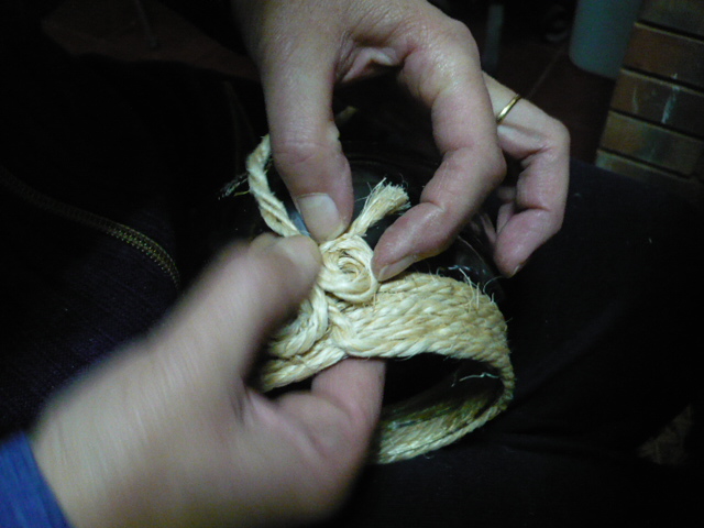 Como hacer un portavelas, con tarro reciclado.