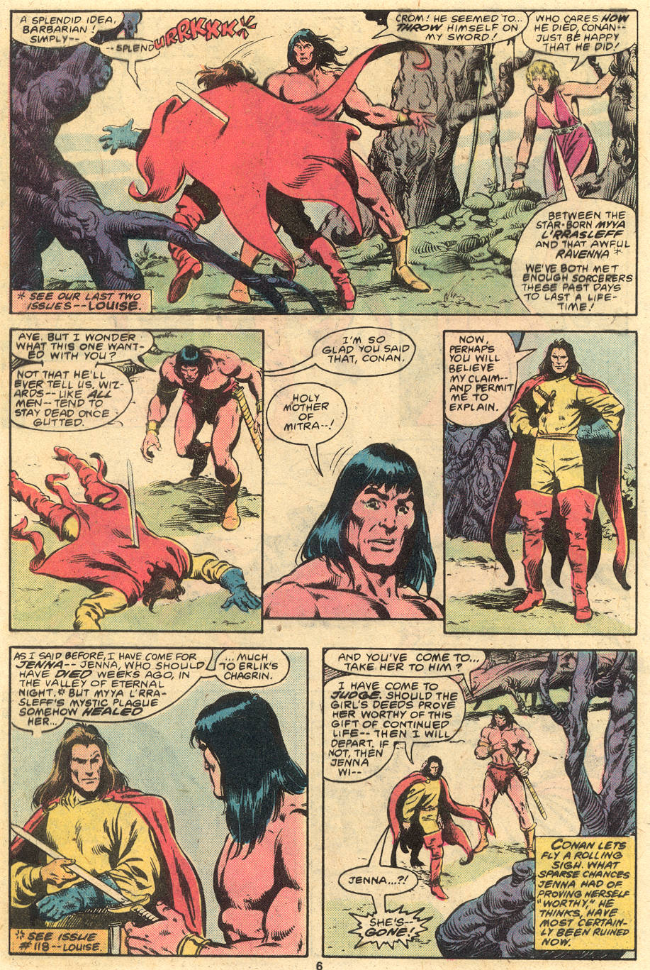 Read online Conan the Barbarian (1970) comic -  Issue #120 - 6