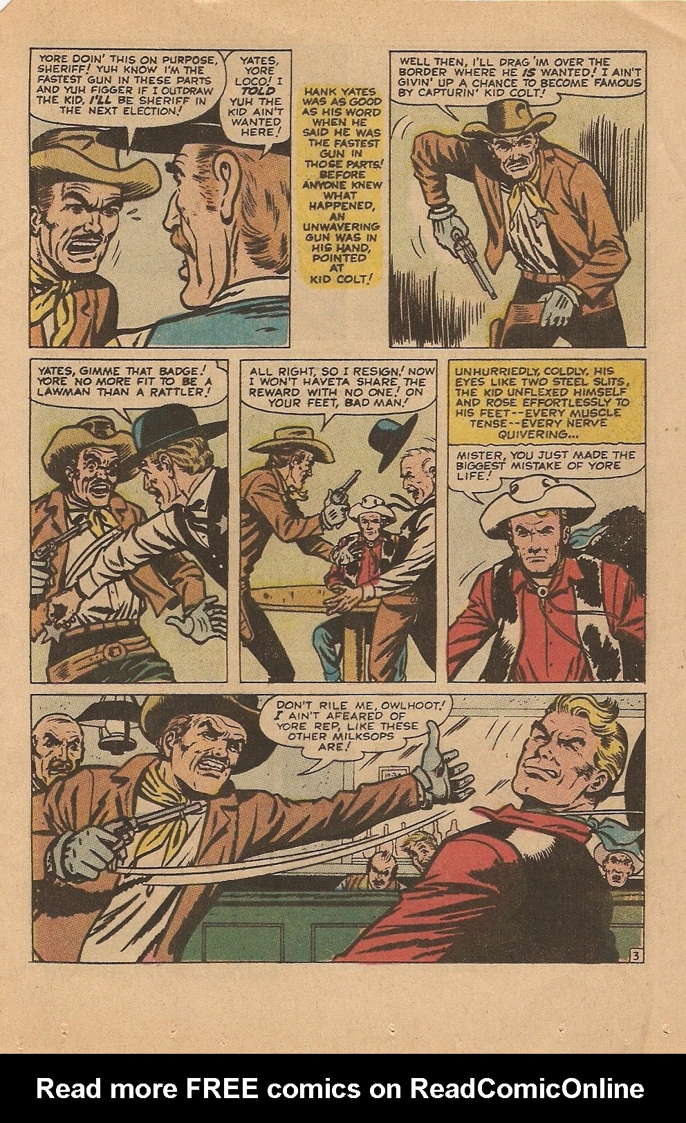 Read online Kid Colt Outlaw comic -  Issue #153 - 13