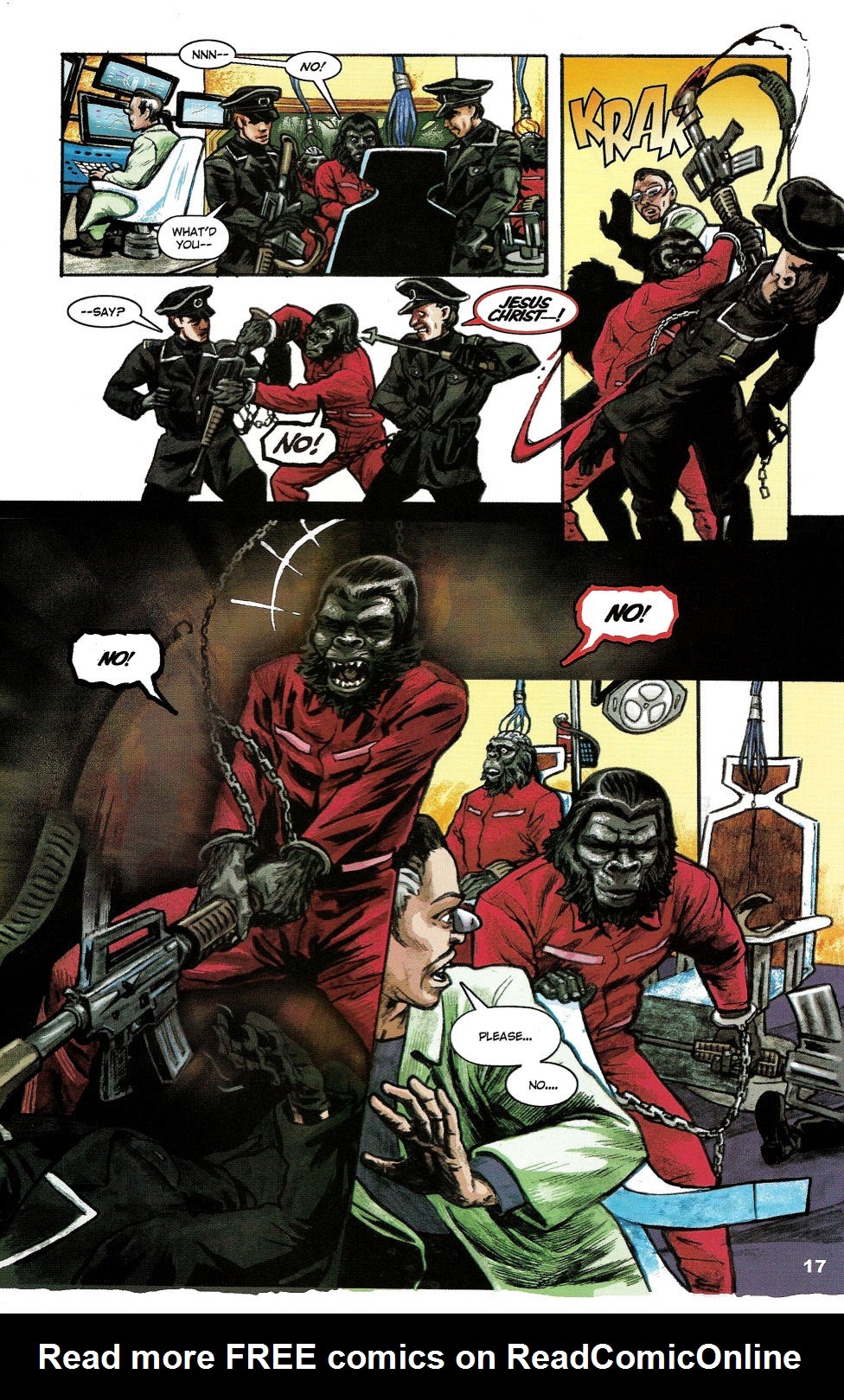 Read online Revolution on the Planet of the Apes comic -  Issue #1 - 19