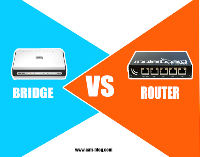 Apa Perbedaan Bridge Dan Router ? - Aafi Blog