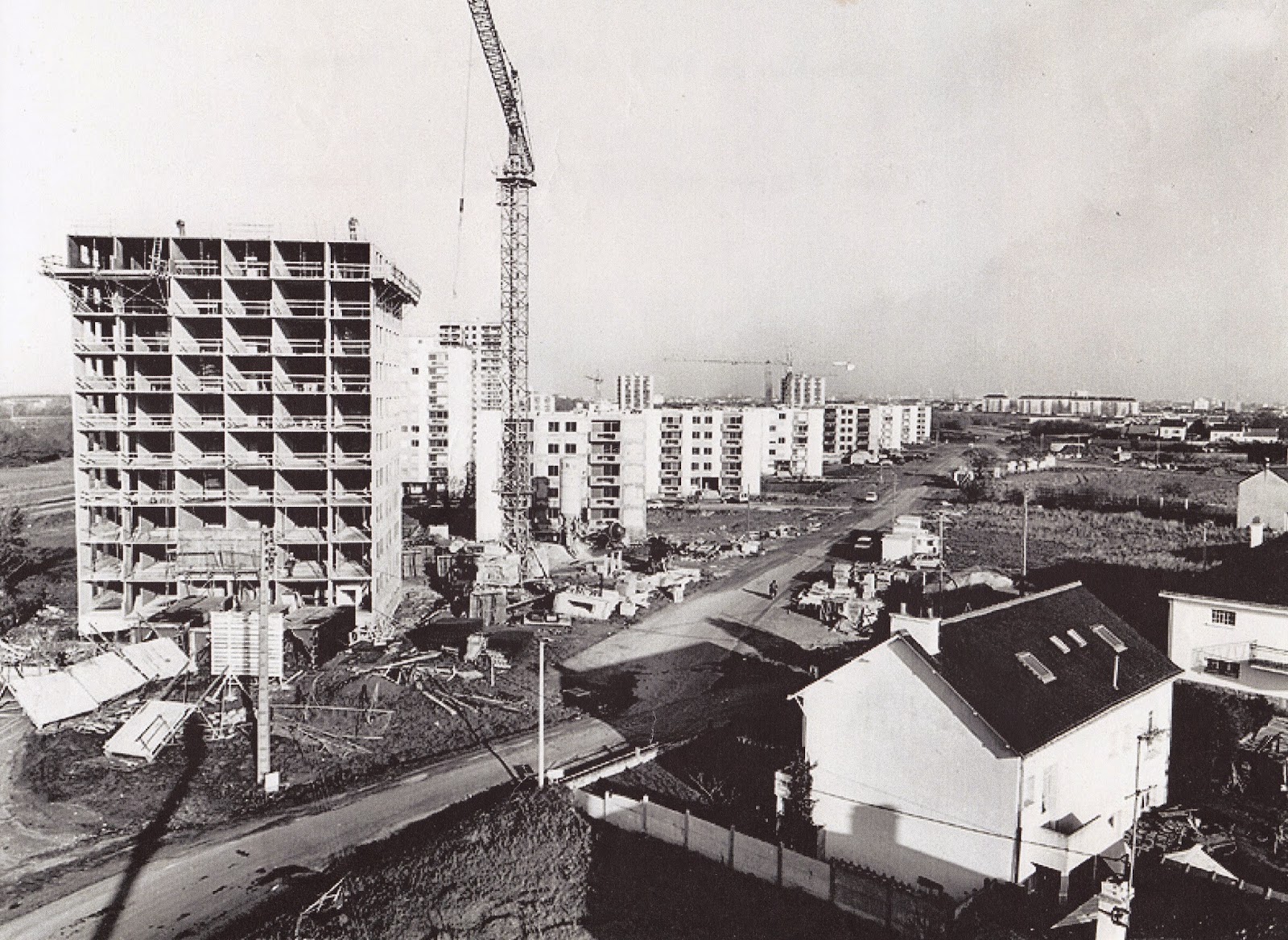 SAINTNAZAIRE reconstruction d'une ville ST.NAZAIRE La Chesnaie