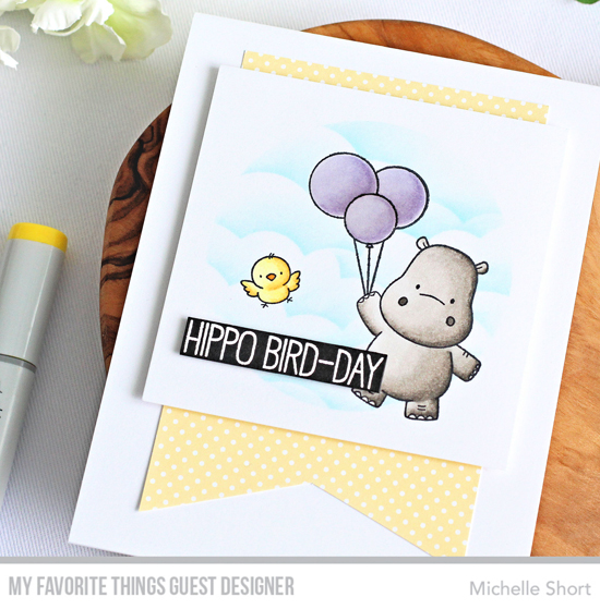 Handmade card by Michelle Short featuring products from My Favorite Things #mftstamps