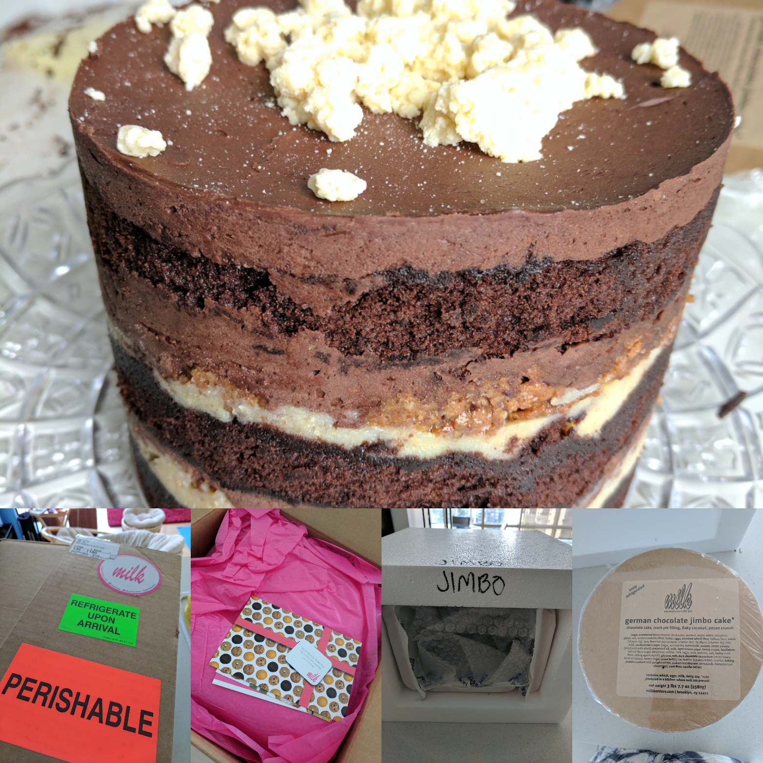 Julie S Dining Club Cake Delivery From Momofuku Milk Bar