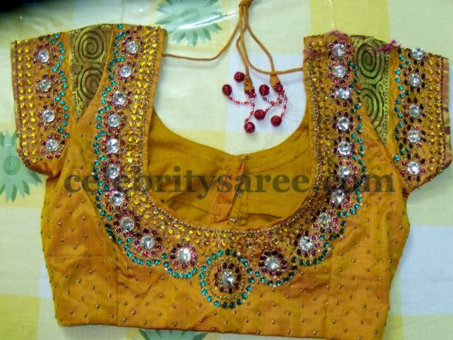 Latest Embroidered Saree Blouses - Saree Blouse Patterns