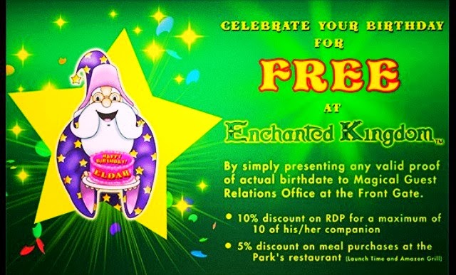 Manila Shopper: Enchanted Kingdom Birthday Promo