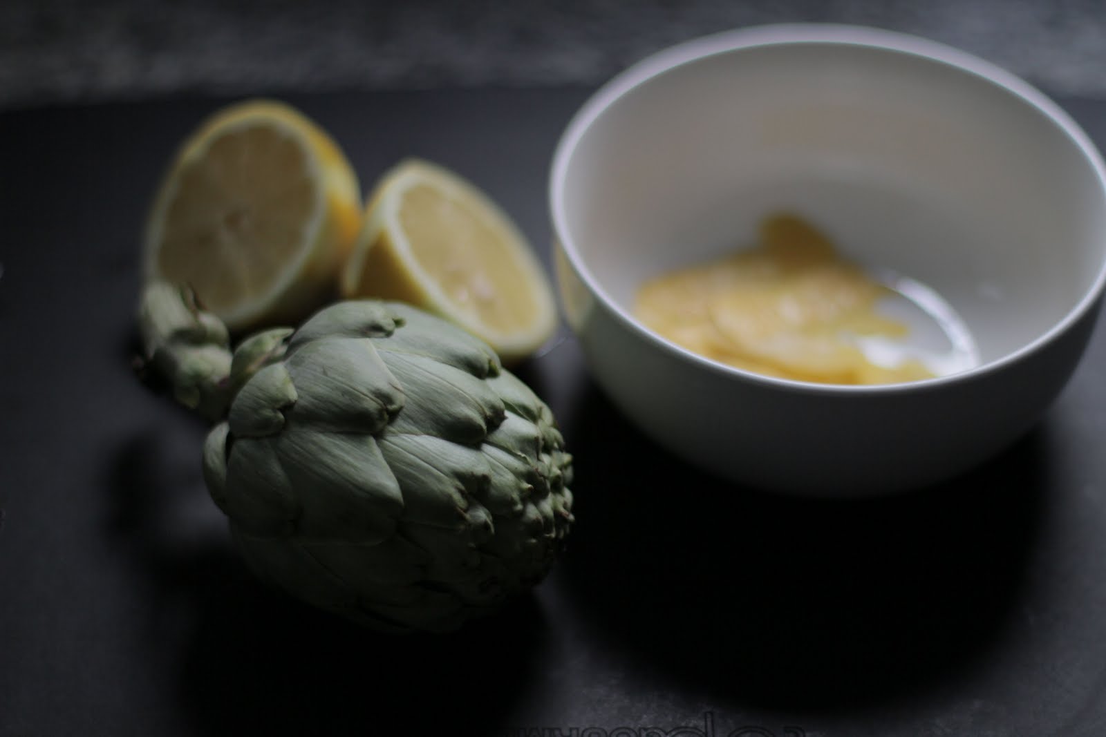 The Unemployable Chef Confit Artichokes
