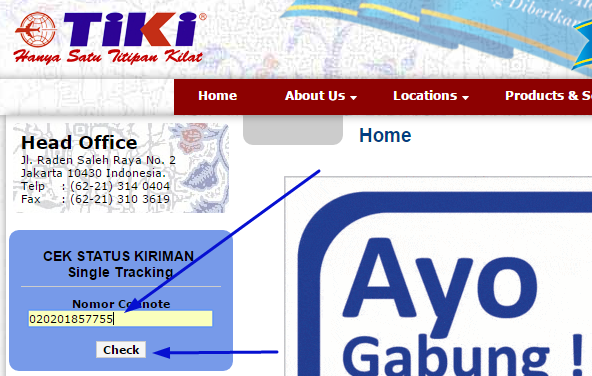 Cara Cek Resi Tiki Online Pantau Keberadaan Paket Anda Cekresie Com 2021 Cekresie Com 2021