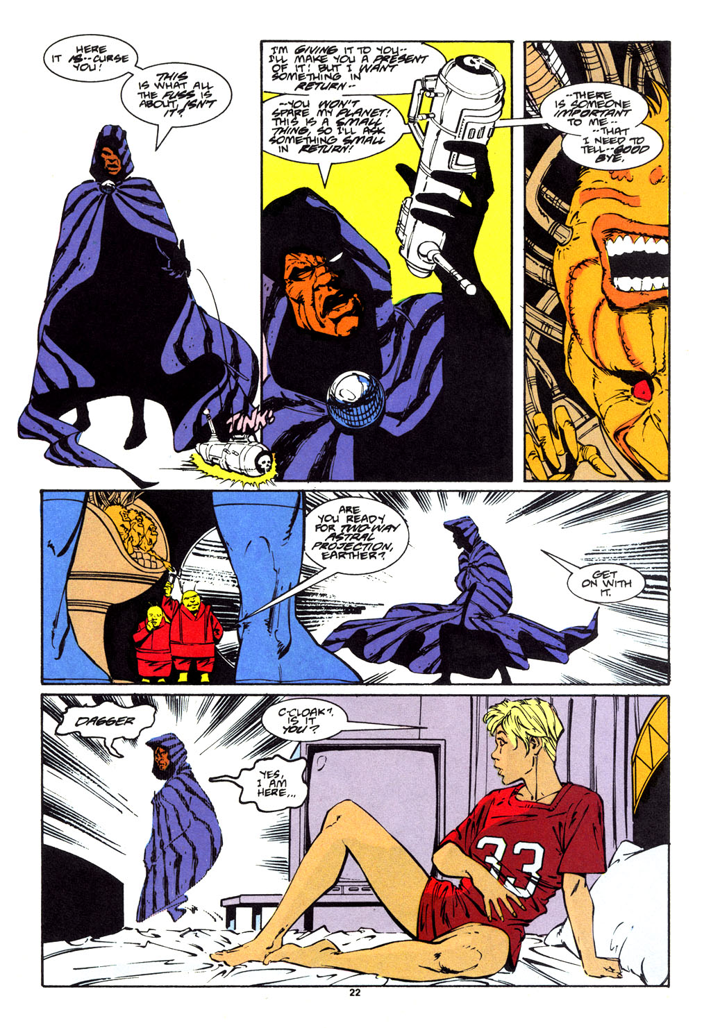 Read online Cloak and Dagger (1990) comic -  Issue #3 - 18
