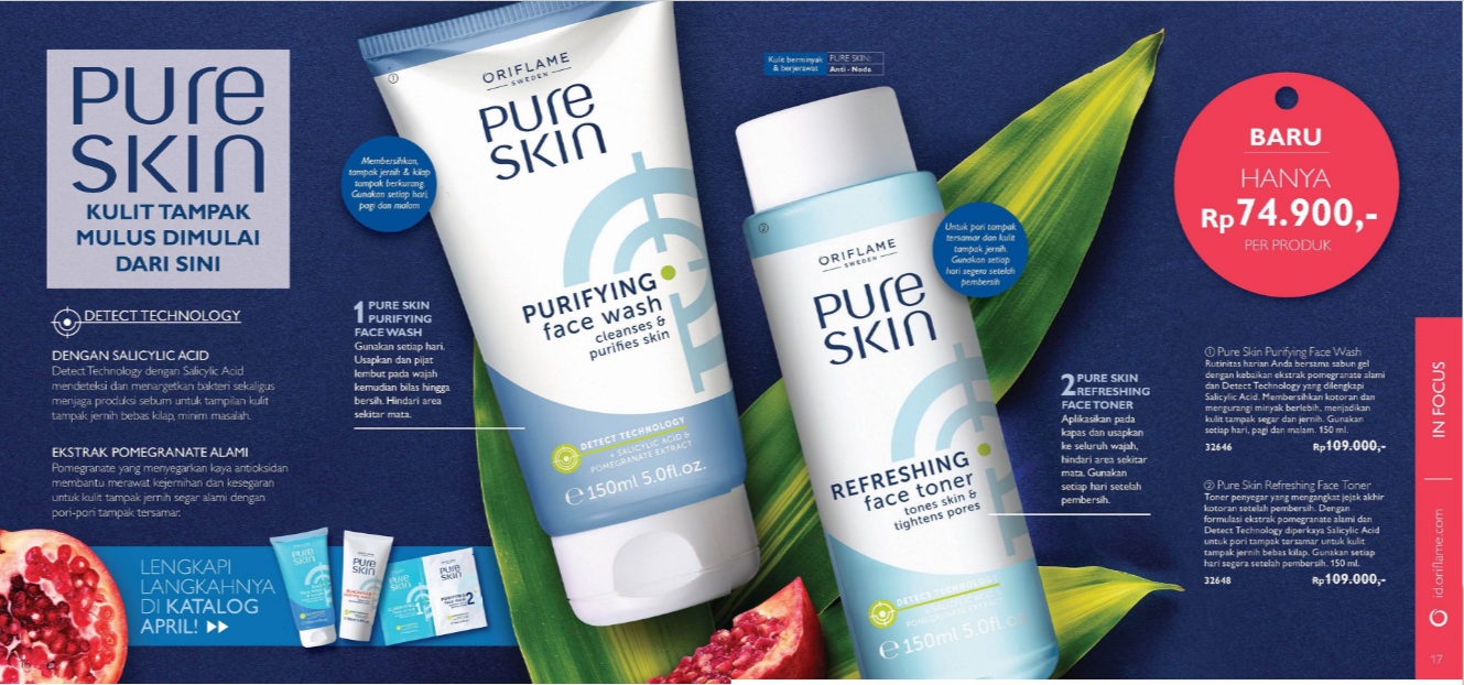 NANDA ORIFLAME: Pure Skin Oriflame