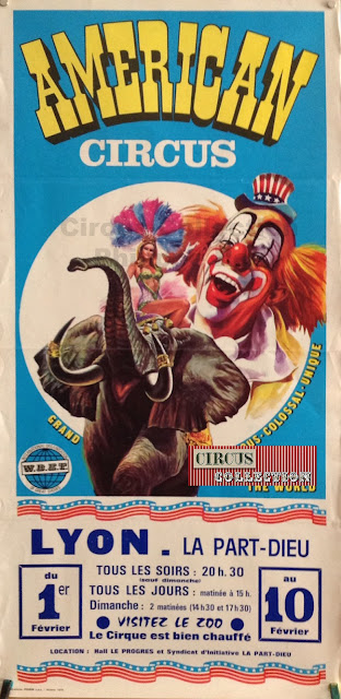 affiche de l'américanisation circus 