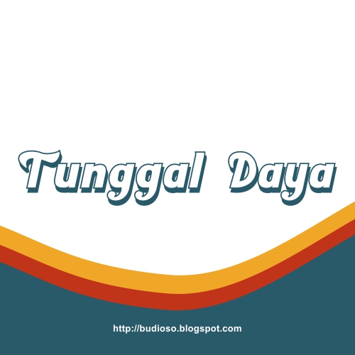 Tulisan Logo Bis/Bus Malam PO Tunggal Daya Tulisan Logo Bis/Bus Malam PO Tunggal Daya