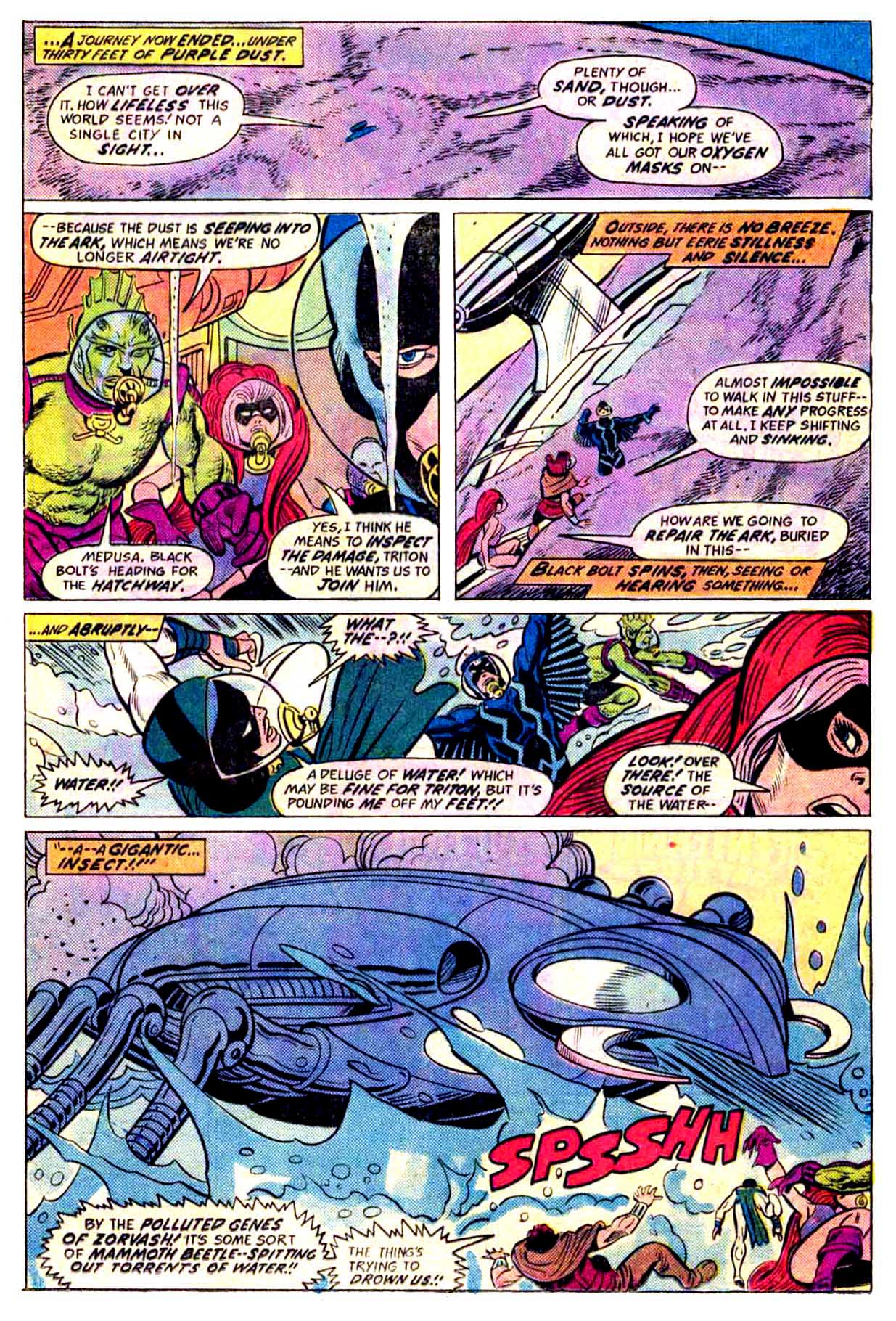 Read online Inhumans (1975) comic -  Issue #7 - 8